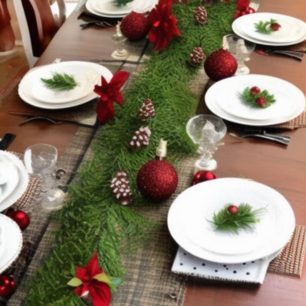 Jak zrobić dekoracje na świąteczny stół