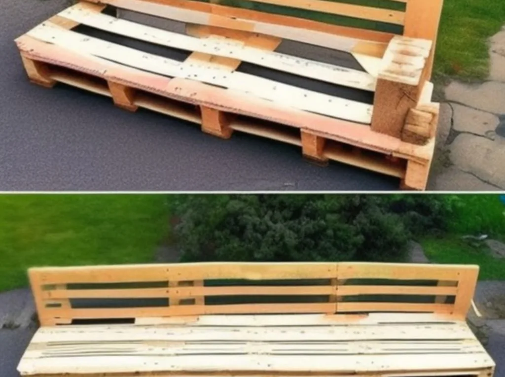 Jak zrobić ławkę ogrodową z palet