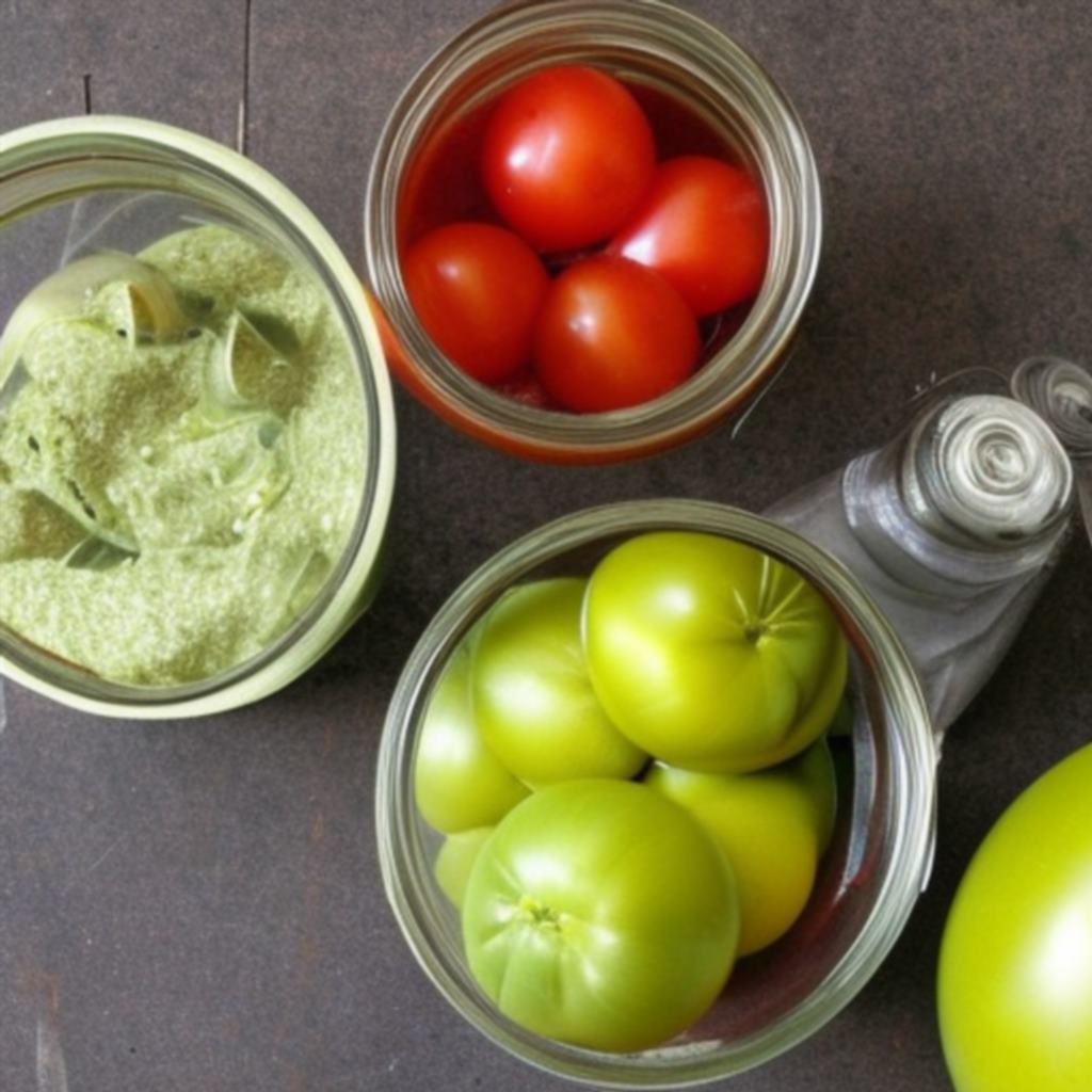 Jak zrobić zielone pomidory w słoikach